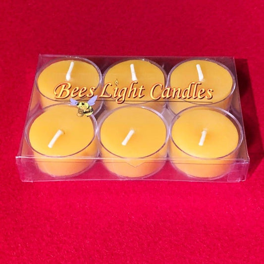 100 Pack of Clear Tealight Candle Boxes - Holds 6 Candles Per Box | USA MADE | Candle Making Supplies | Packaging | Bulk Retail Supplies - Bees Light Candles