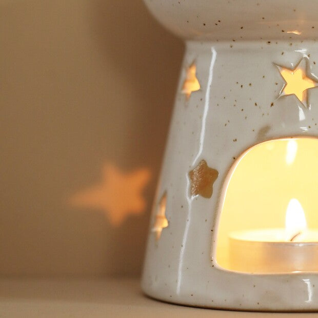 Starry Wax Melt Warmer Ceramic