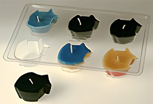 Candle Mold Tray - Fish Floating (Polycarbonate)