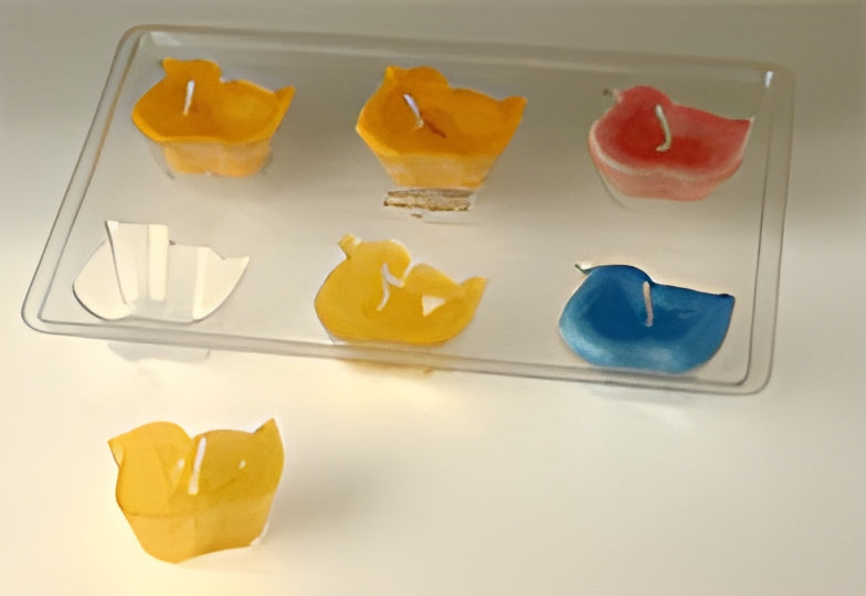 Candle Mold Tray - Duck Floating (Polycarbonate)