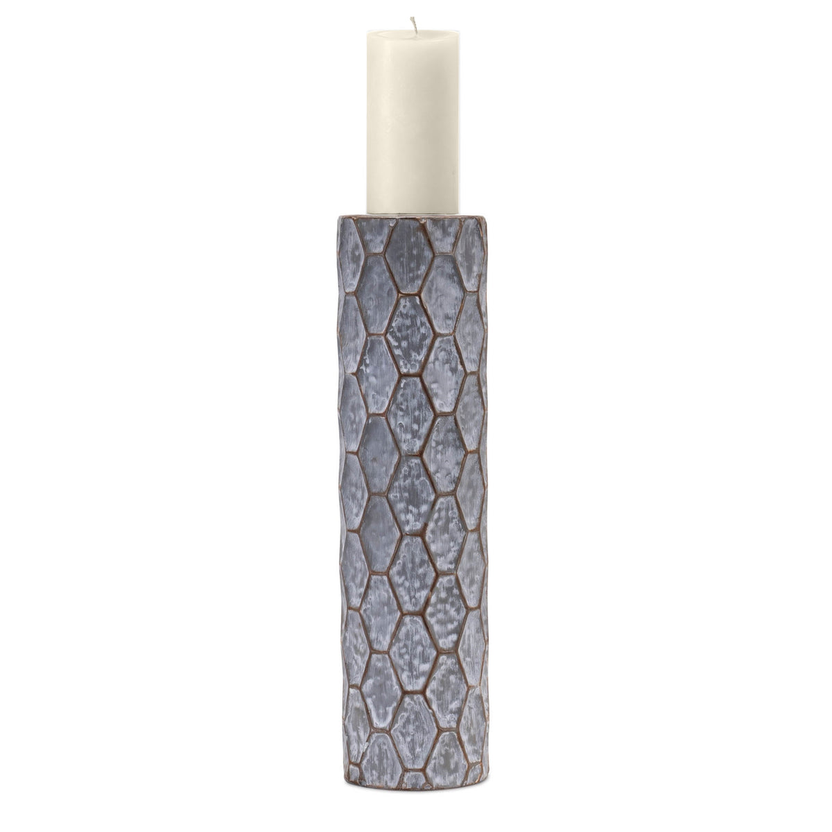 Honeycomb Metal Candle Holder (Set of 2) — additional view