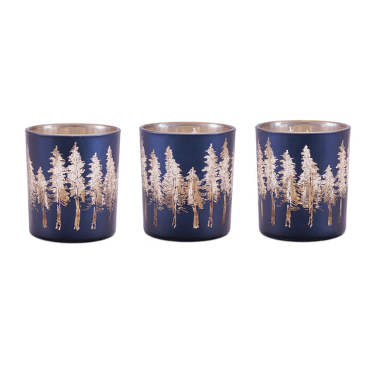 Votive Holder (Set of 3) 3"H Glass