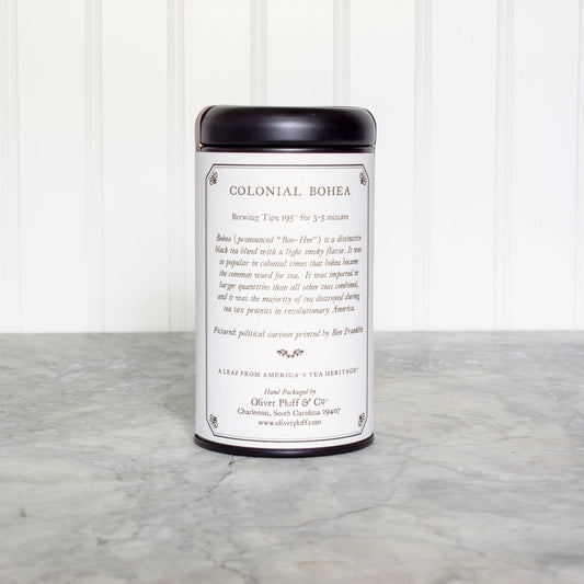 Colonial Bohea Tea Bags - 20 Teabags in Signature Tea Tin