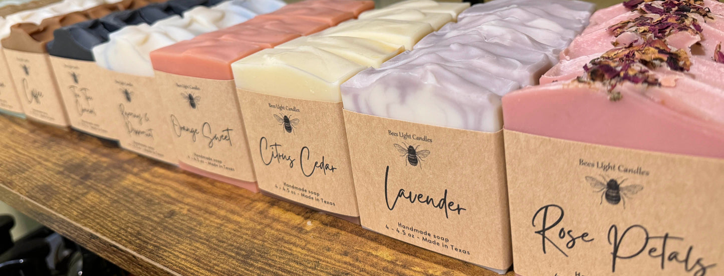 Handcrafted All Natural Soap Bar with Essential Oils
