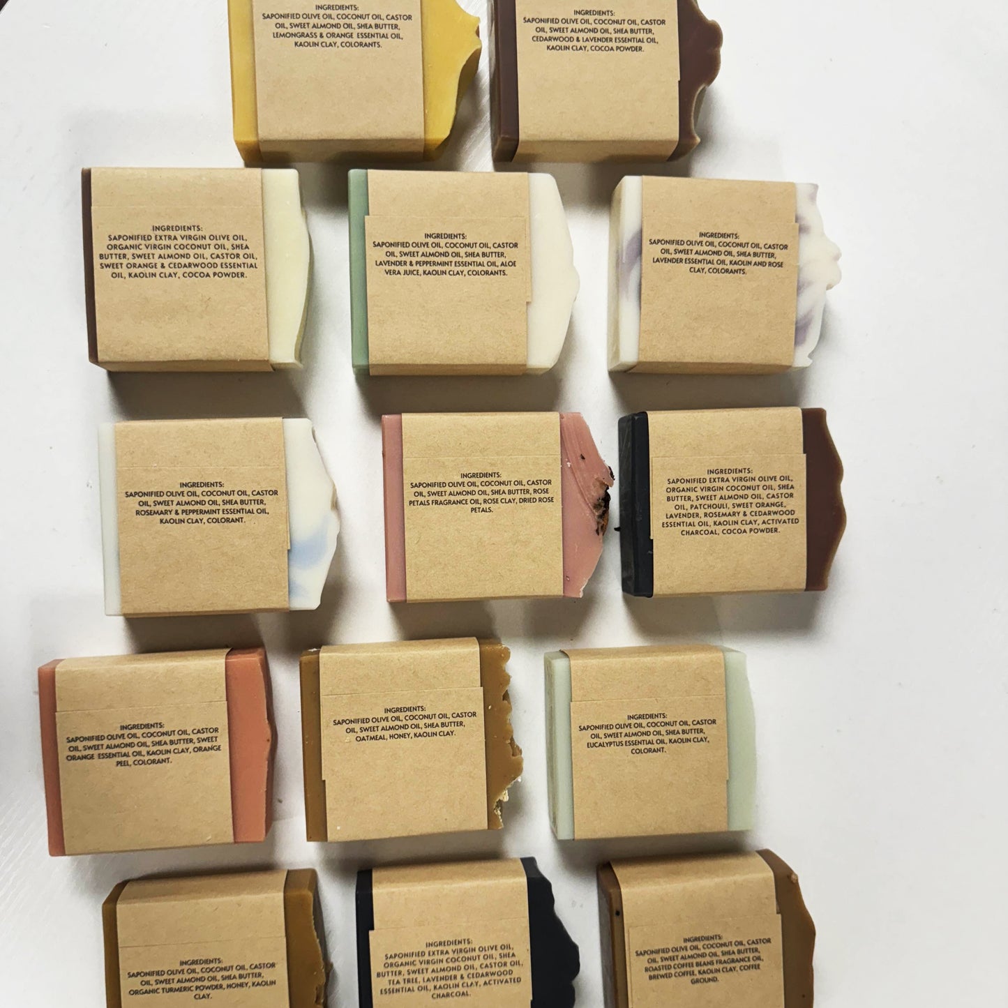 Handcrafted All Natural Soap Bar with Essential Oils