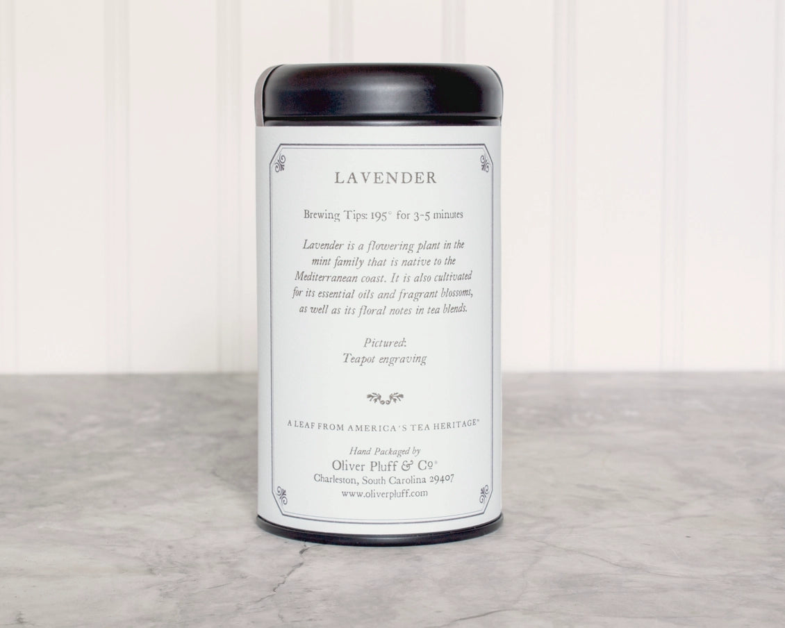 Lavender Tea Bags - 20 Teabags in Signature Tea Tin