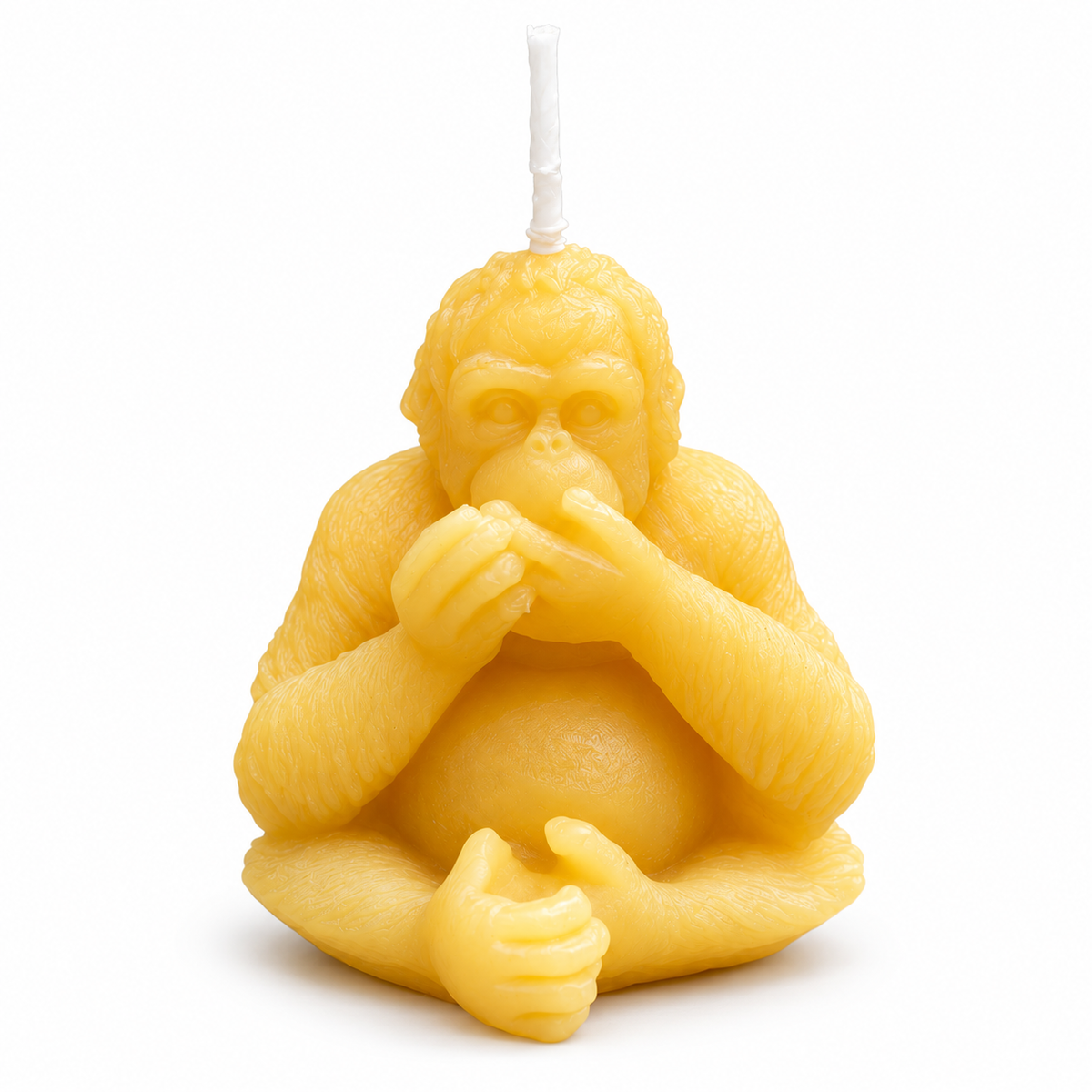 Orangutan Beeswax Candle