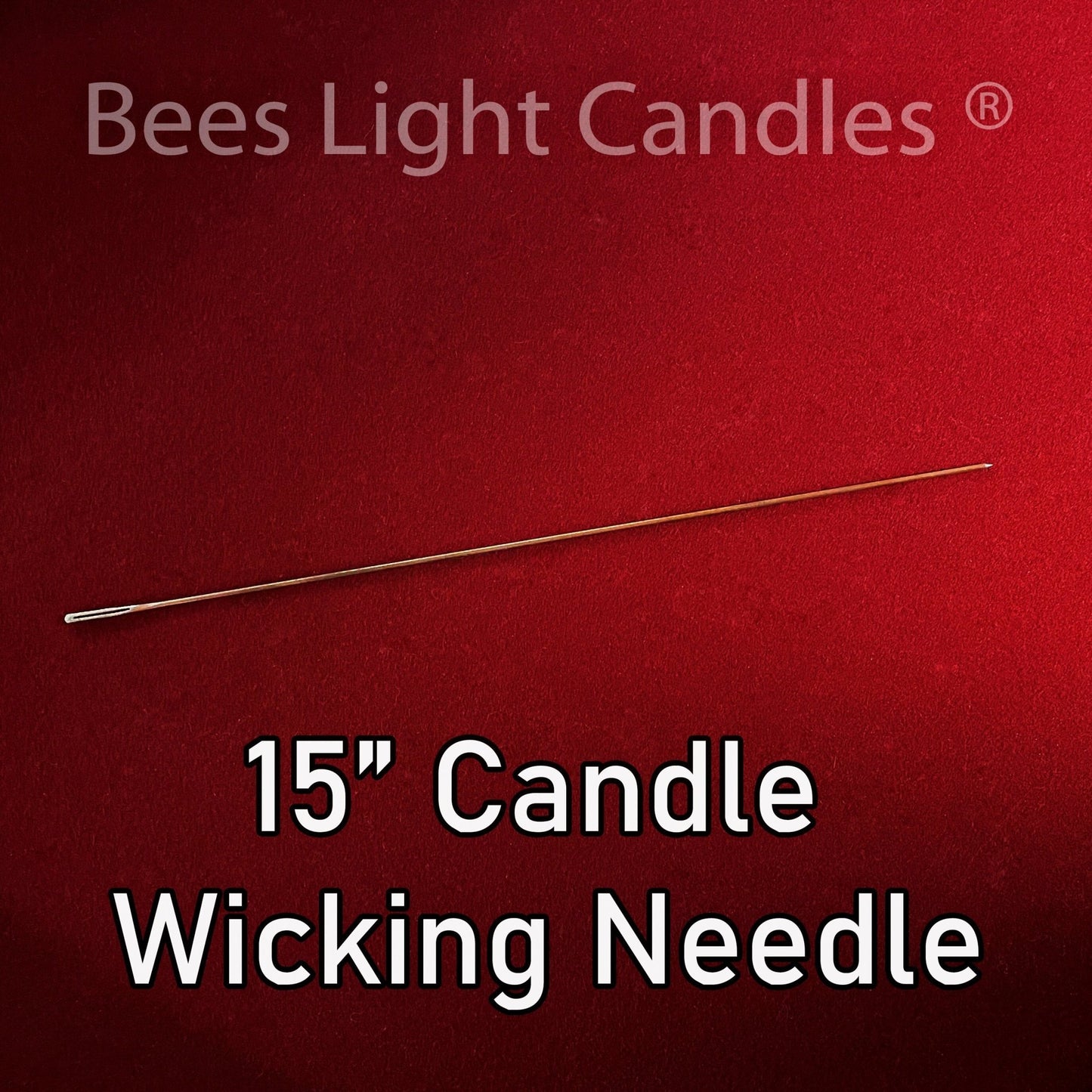 Candle Wicking Needle | Copper Coated | Long Sturdy Wick Needles | Making Candles | Supplies | For Molds and Tapers | Easy | Craft Sewing - Bees Light Candles