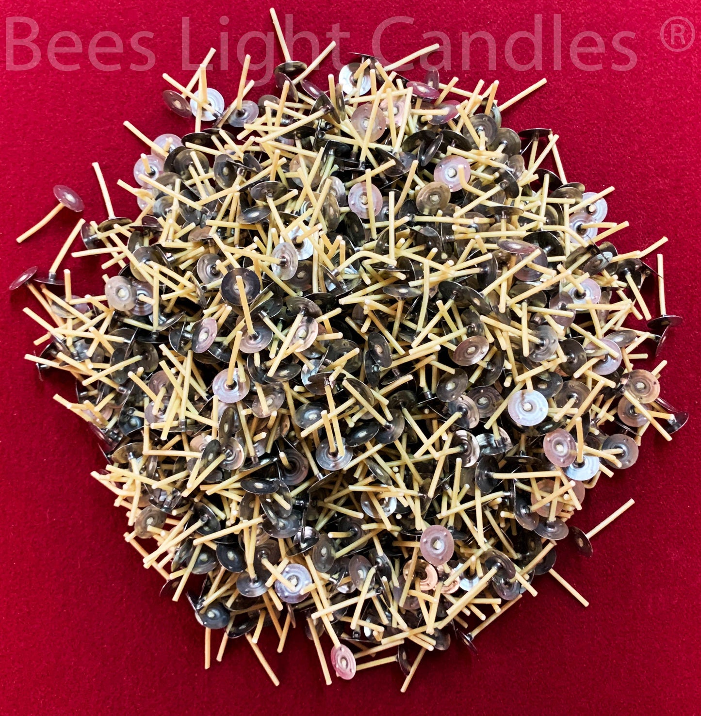 Tealight Cotton Wicks Beeswax Coated | USA |Candle Making Supplies