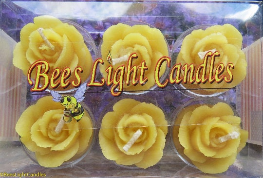 Rose Tealight Candles