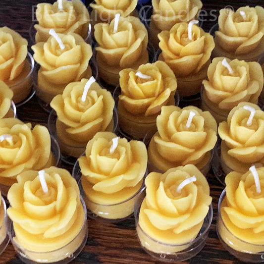 Rose Tealight Candles