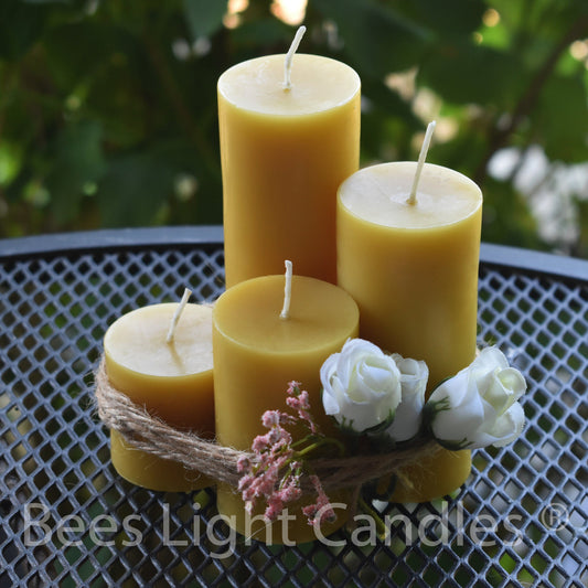 2 Inch Pillar Candle Set