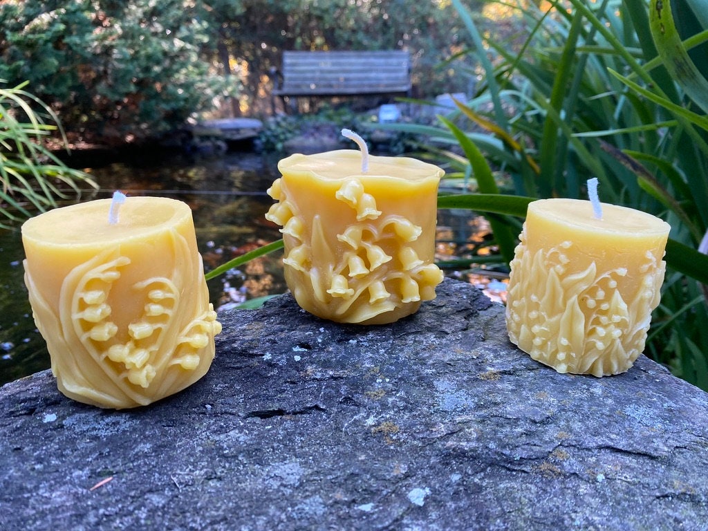 Wandering Lily Beeswax Candles