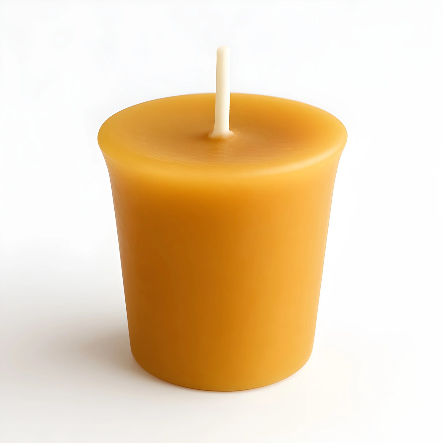 Pair of 2 Beeswax Votive Candles in Package