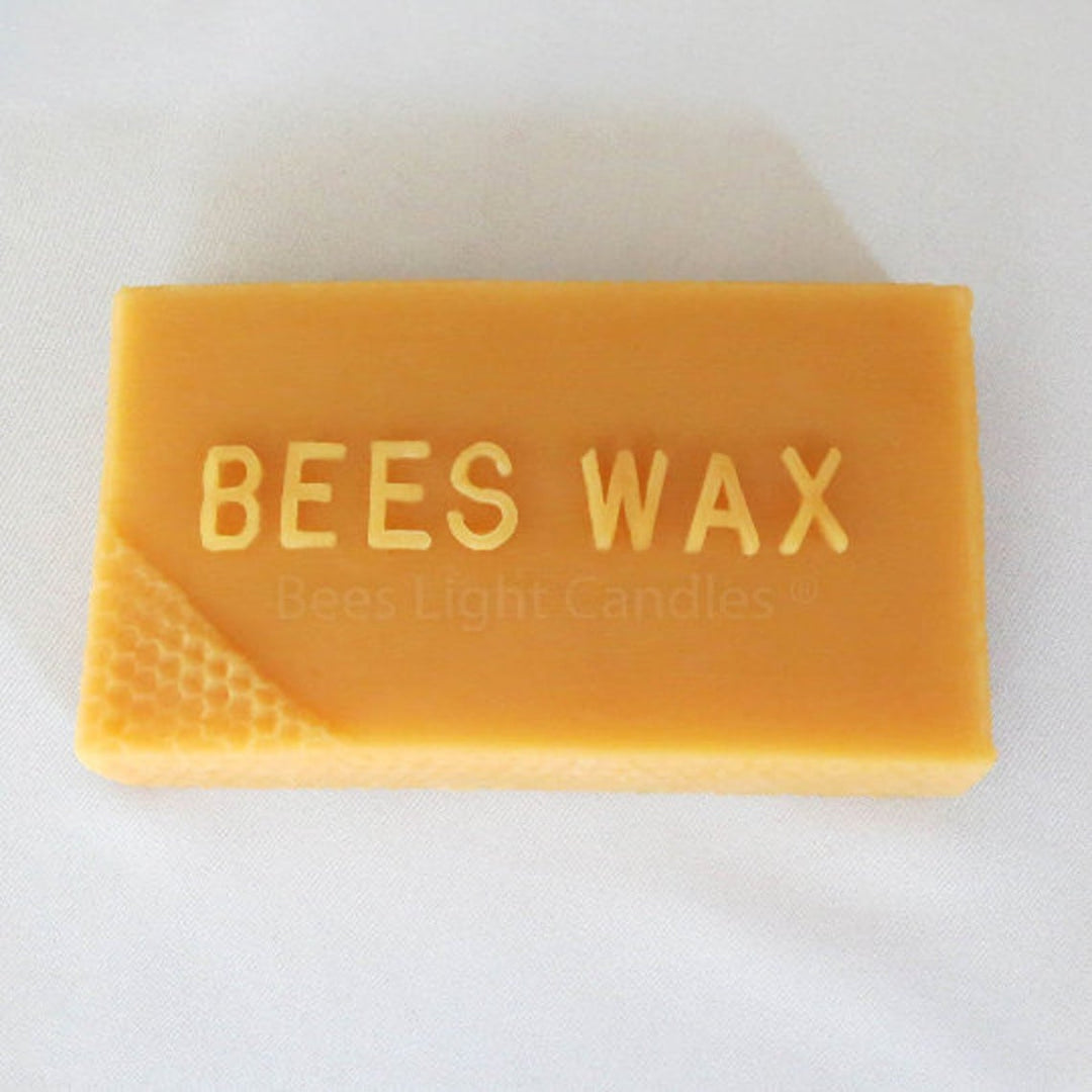 100% Natural Raw Beeswax - Bees Light Candles