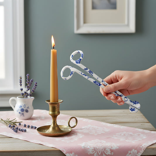 Elegant Floral Nature Wick Trimmer