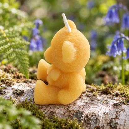 Little Bear Beeswax Candle