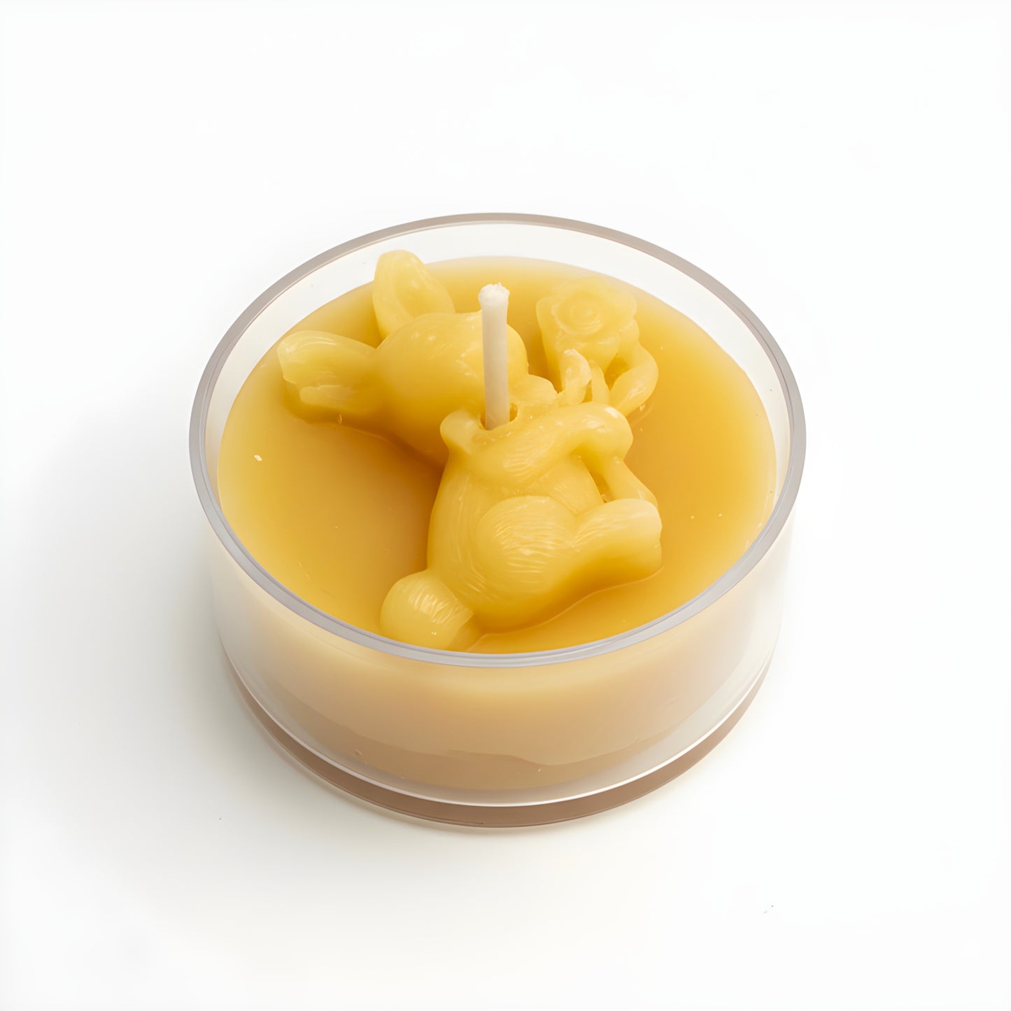 Bunny Tealight Beeswax Candles
