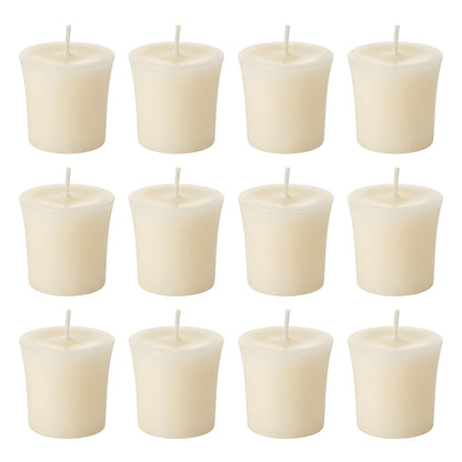 White Beeswax Votive Candles