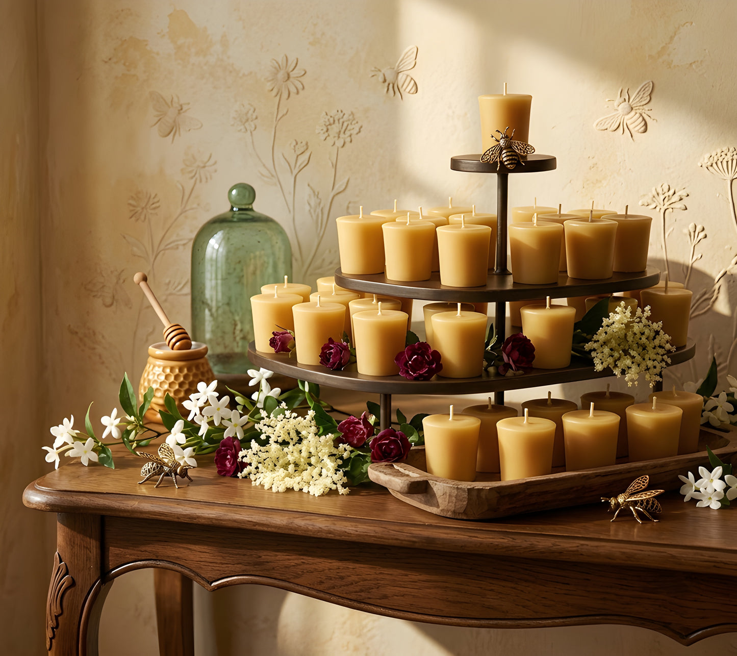 Beeswax Votives Multiple Colors & Quantities