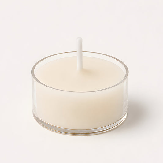 White Tealight Beeswax Candles