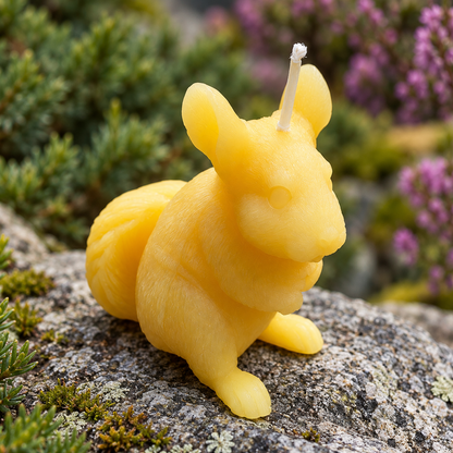 Chinchilla Beeswax Candle