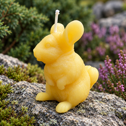 Chinchilla Beeswax Candle