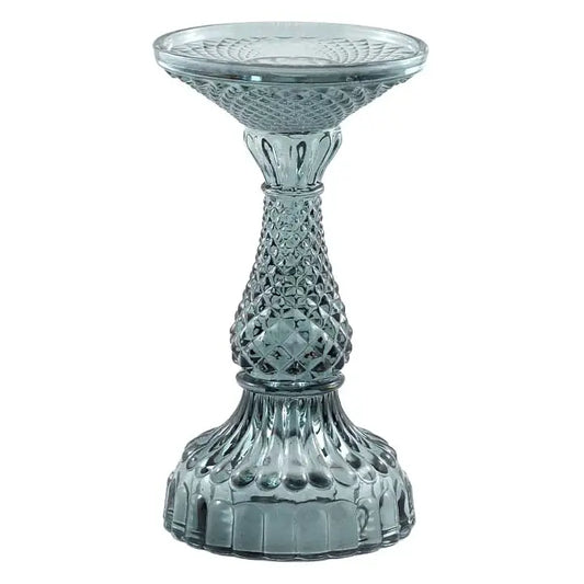 Glass Pillar Candle Holders – Sky