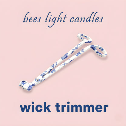 Elegant Floral Nature Wick Trimmer
