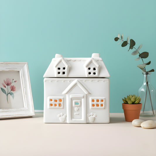 Ceramic House Wax Melt Warmer