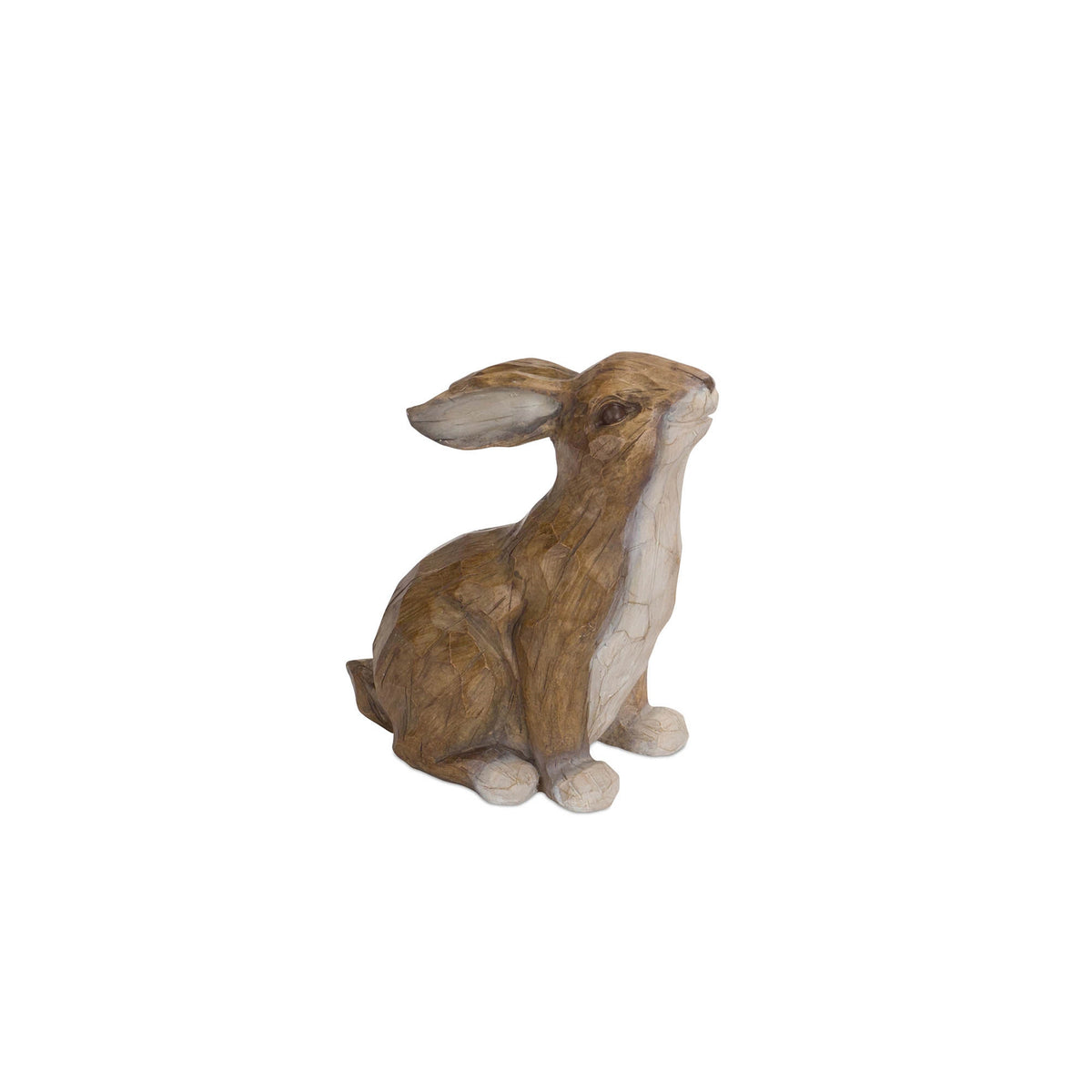 Carved Stone Garden Rabbit Figurine (Set of 2) — additional view