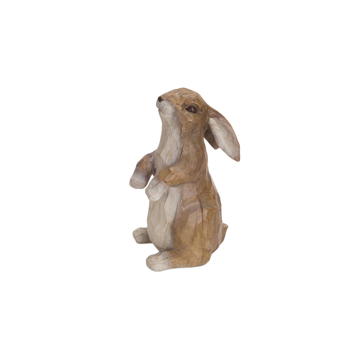 Carved Stone Garden Rabbit Figurine (Set of 2) — additional view