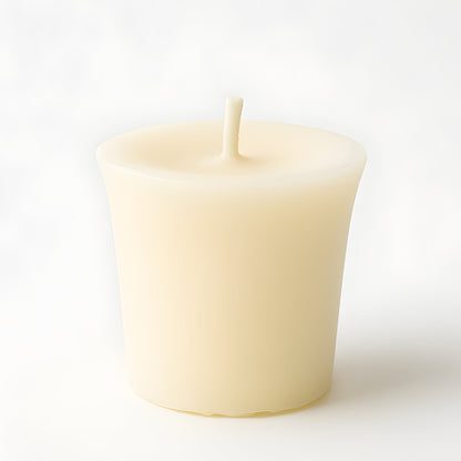 White Beeswax Votive Candles