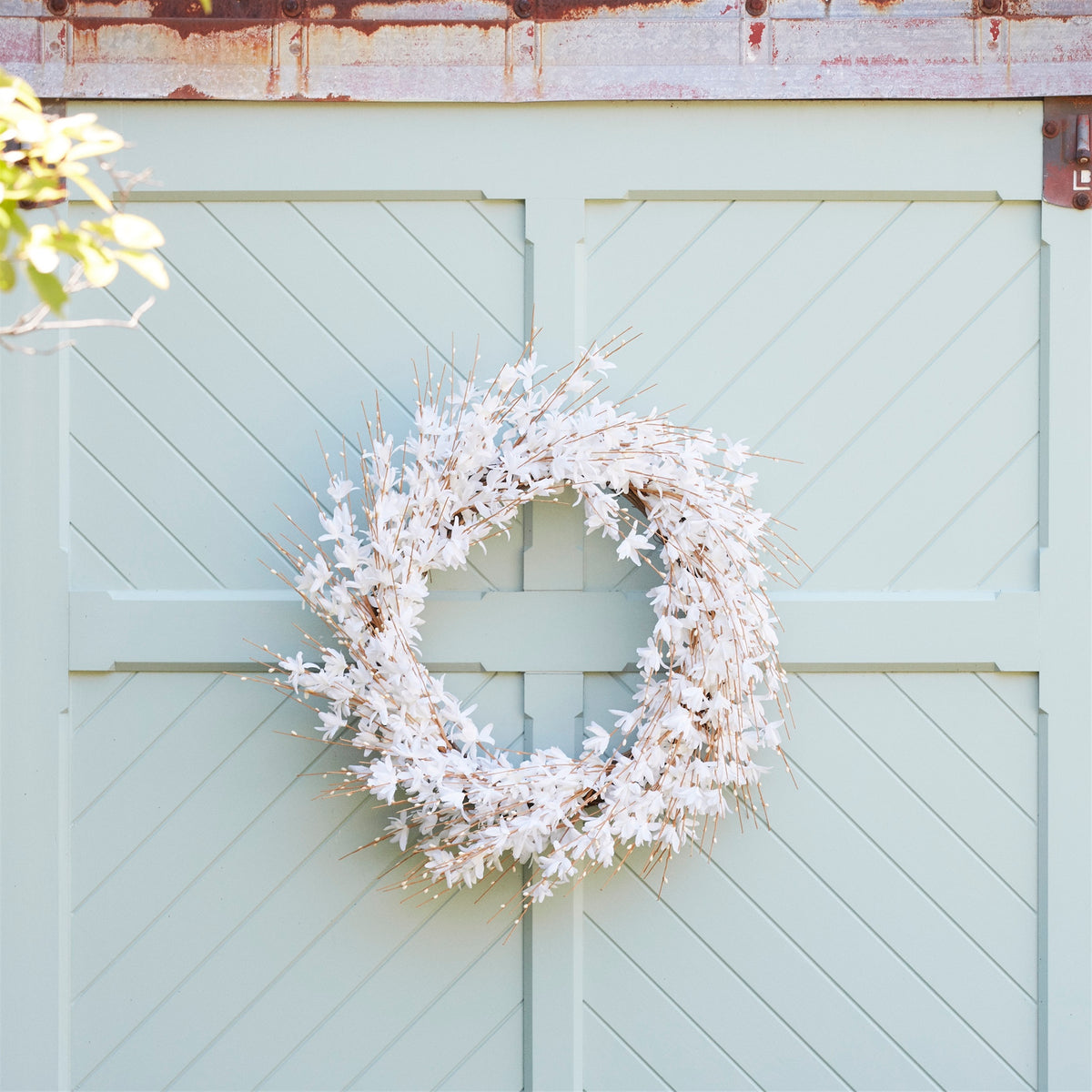 Blossom Floral Wreath 25"D — additional view