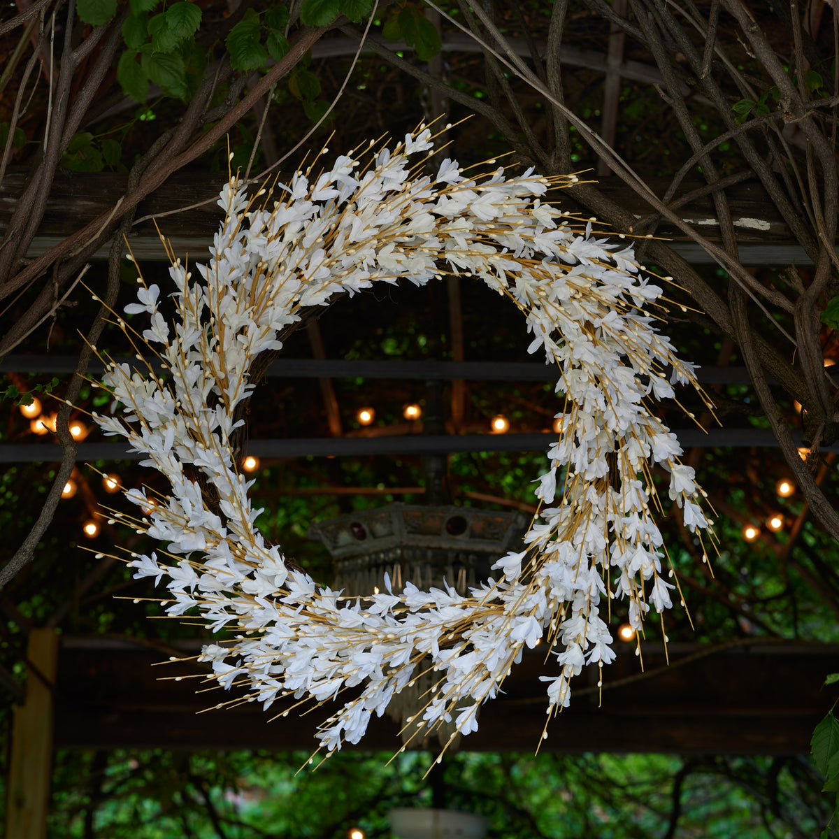 Blossom Floral Wreath 25"D — additional view