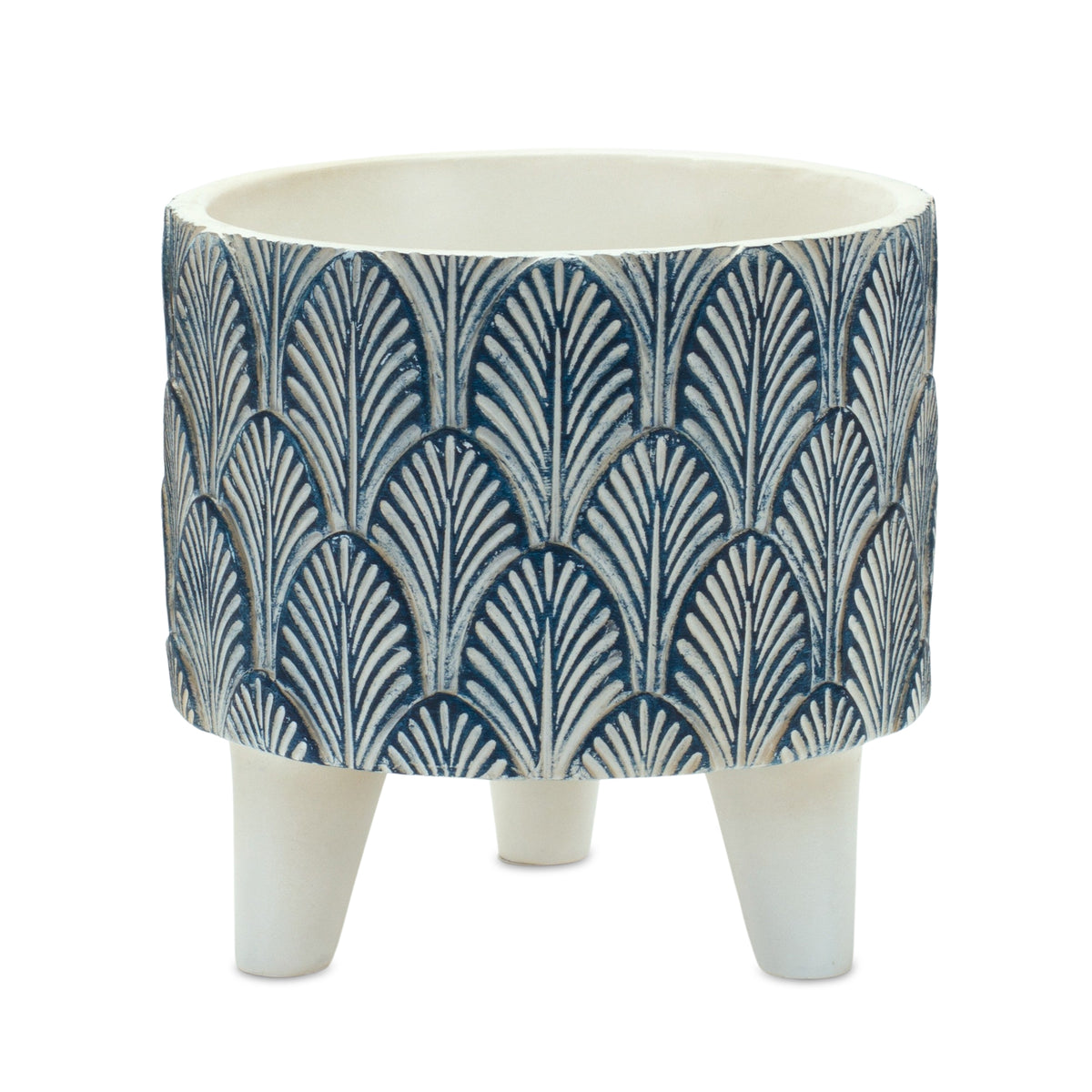 Geometric Leaf Planter with Legs (Set of 2) — additional view