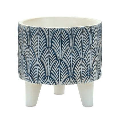 Geometric Leaf Planter with Legs (Set of 2) — additional view