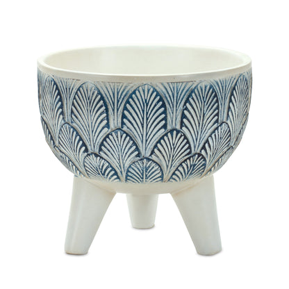 Geometric Leaf Planter with Legs (Set of 2) — additional view