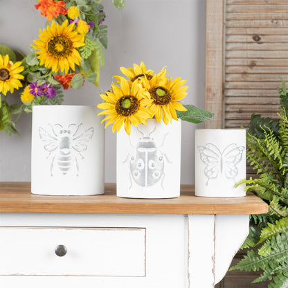 Brushed Metal Insect Pot (Set of 3) — additional view