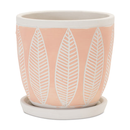Stone Planter with Plate (Set of 2) — additional view