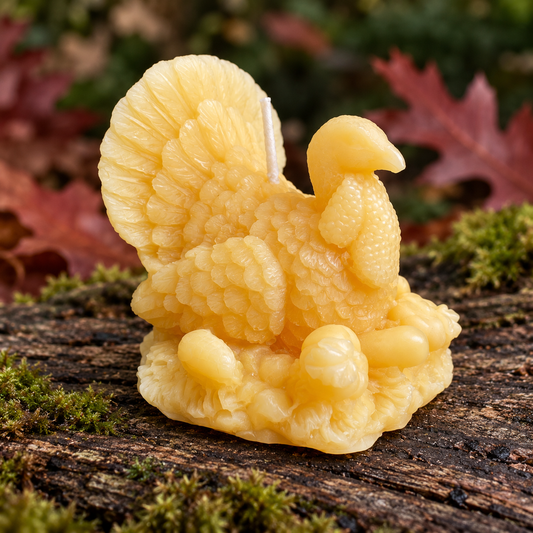 Turkey Beeswax Candle