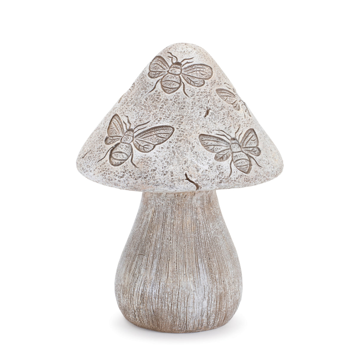 Bumble Bee and Butterfly Print Mushroom (Set of 2) — additional view