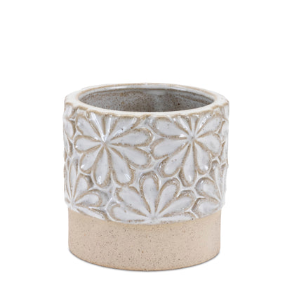 Ceramic Floral Planter (Set of 2) — additional view