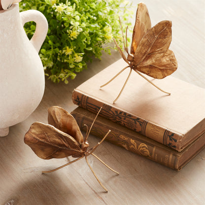 Leaf Butterfly Shelf Sitter (Set of 2) — additional view