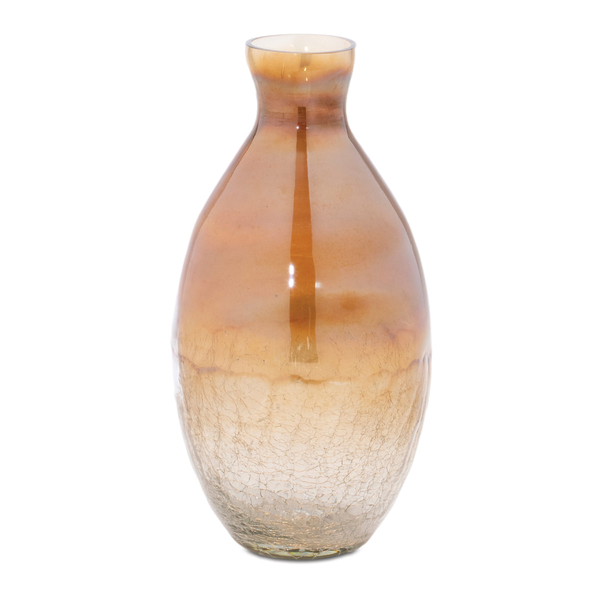 Crackled Glass Bud Vase (Set of 3) — additional view