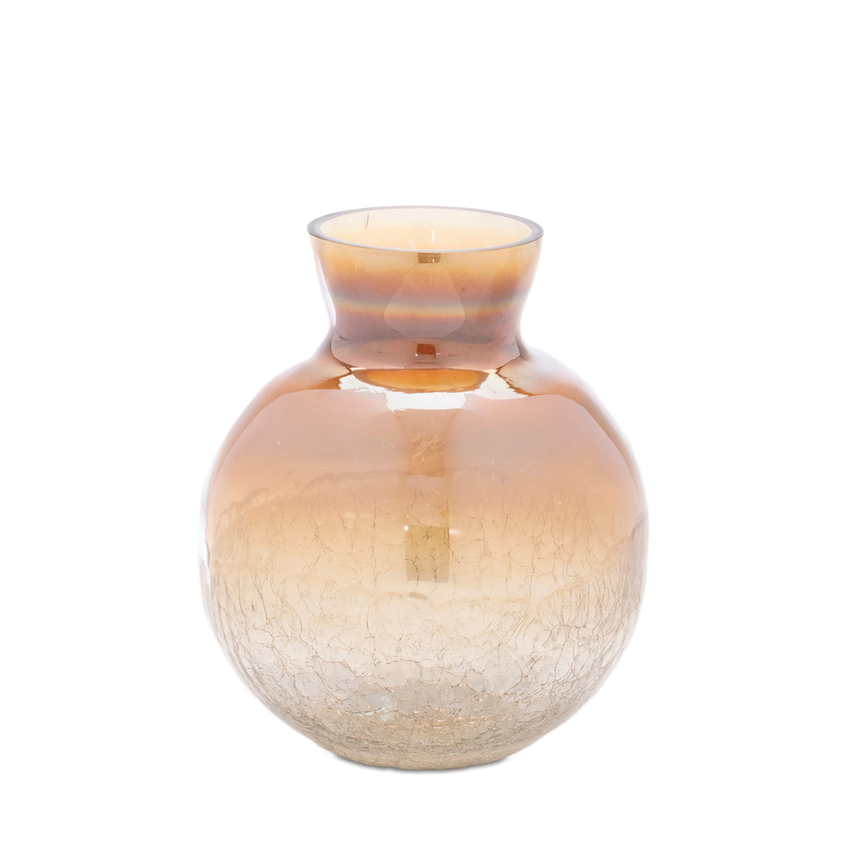Crackled Glass Bud Vase (Set of 3) — additional view