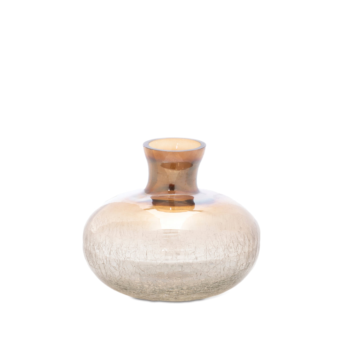 Crackled Glass Bud Vase (Set of 3) — additional view