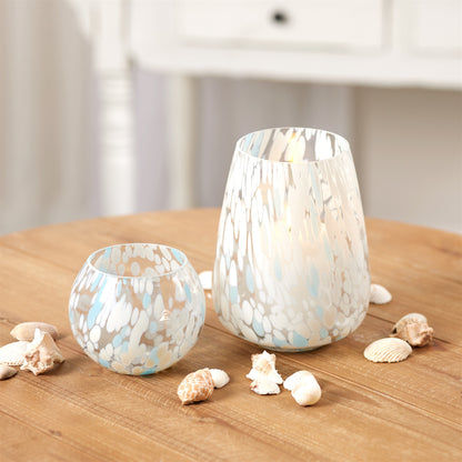 Painted Glass Candle Holder Vase (Set of 4) — additional view