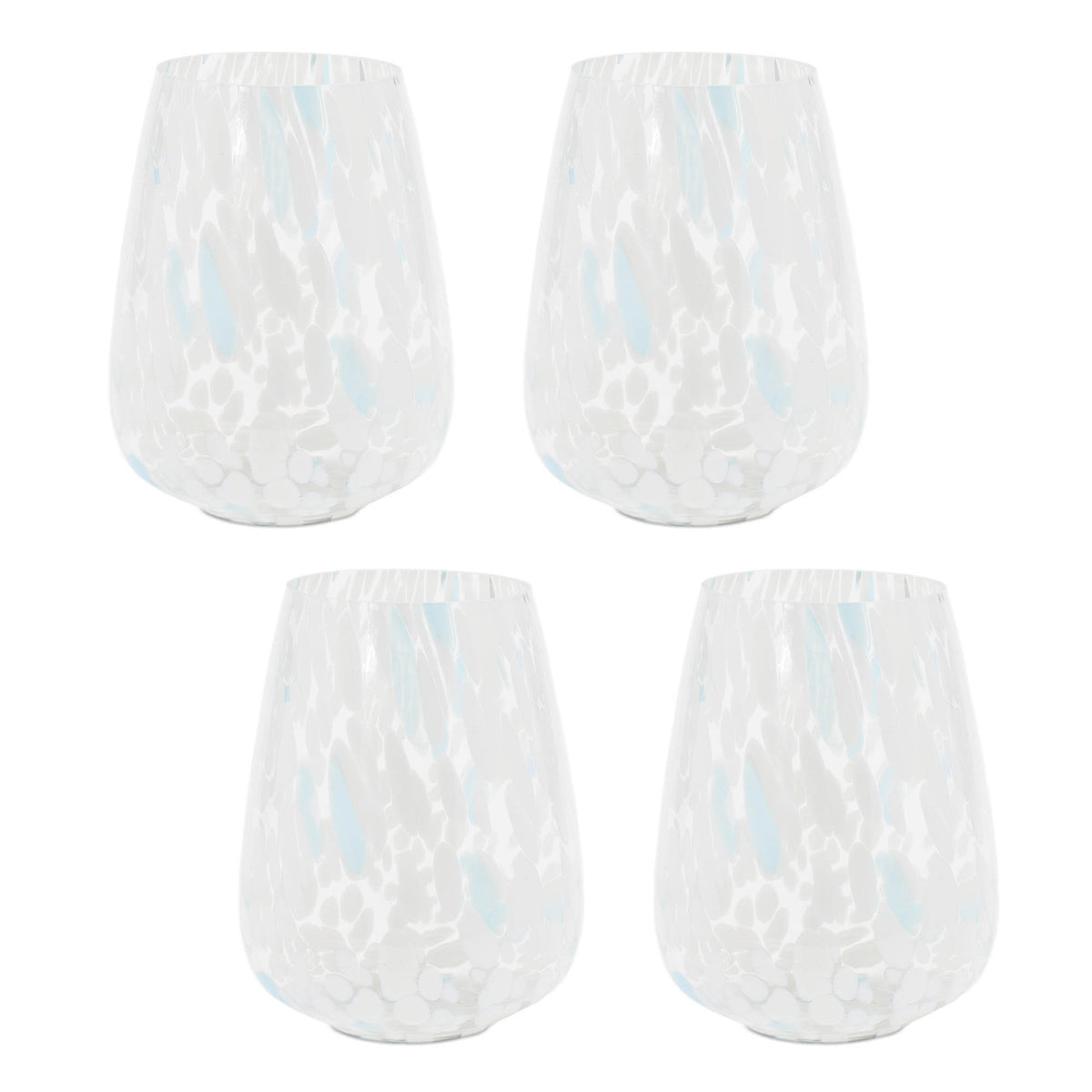 Painted Glass Candle Holder Vase (Set of 4) — additional view