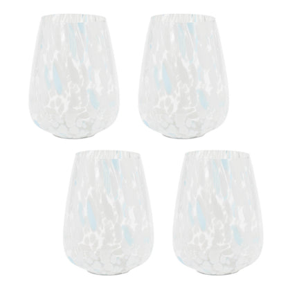 Painted Glass Candle Holder Vase (Set of 4) — additional view